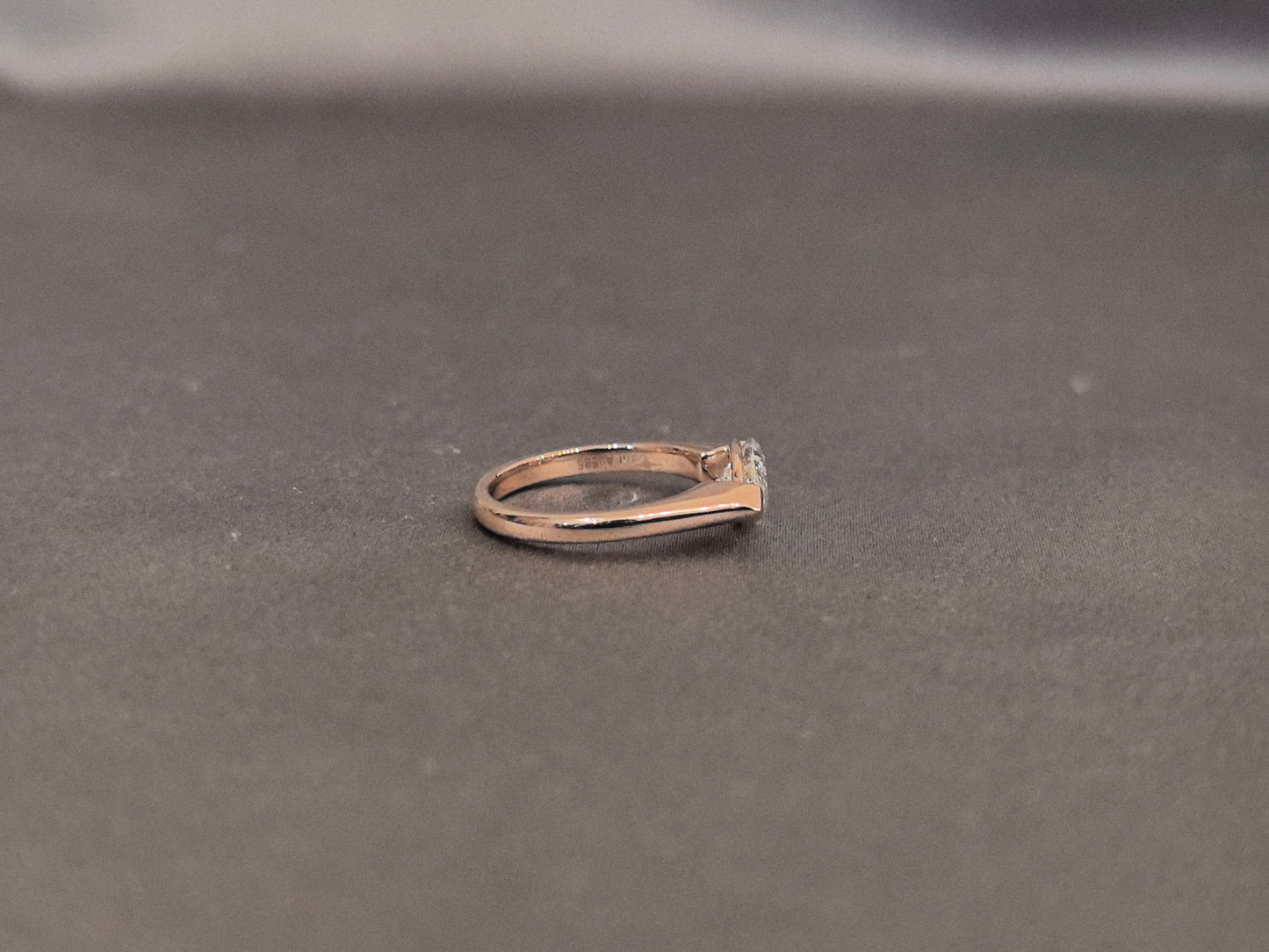 Horizontal Marquise Diamond Ring - Modern Solitaire - 1 Carat Lab Grown Diamond