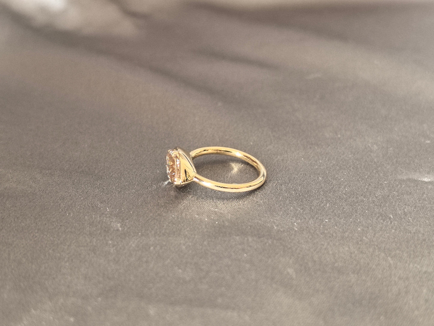 Marquise Cut Lab Diamond Solitaire Ring - Prong-Set - East-West Diamond Ring