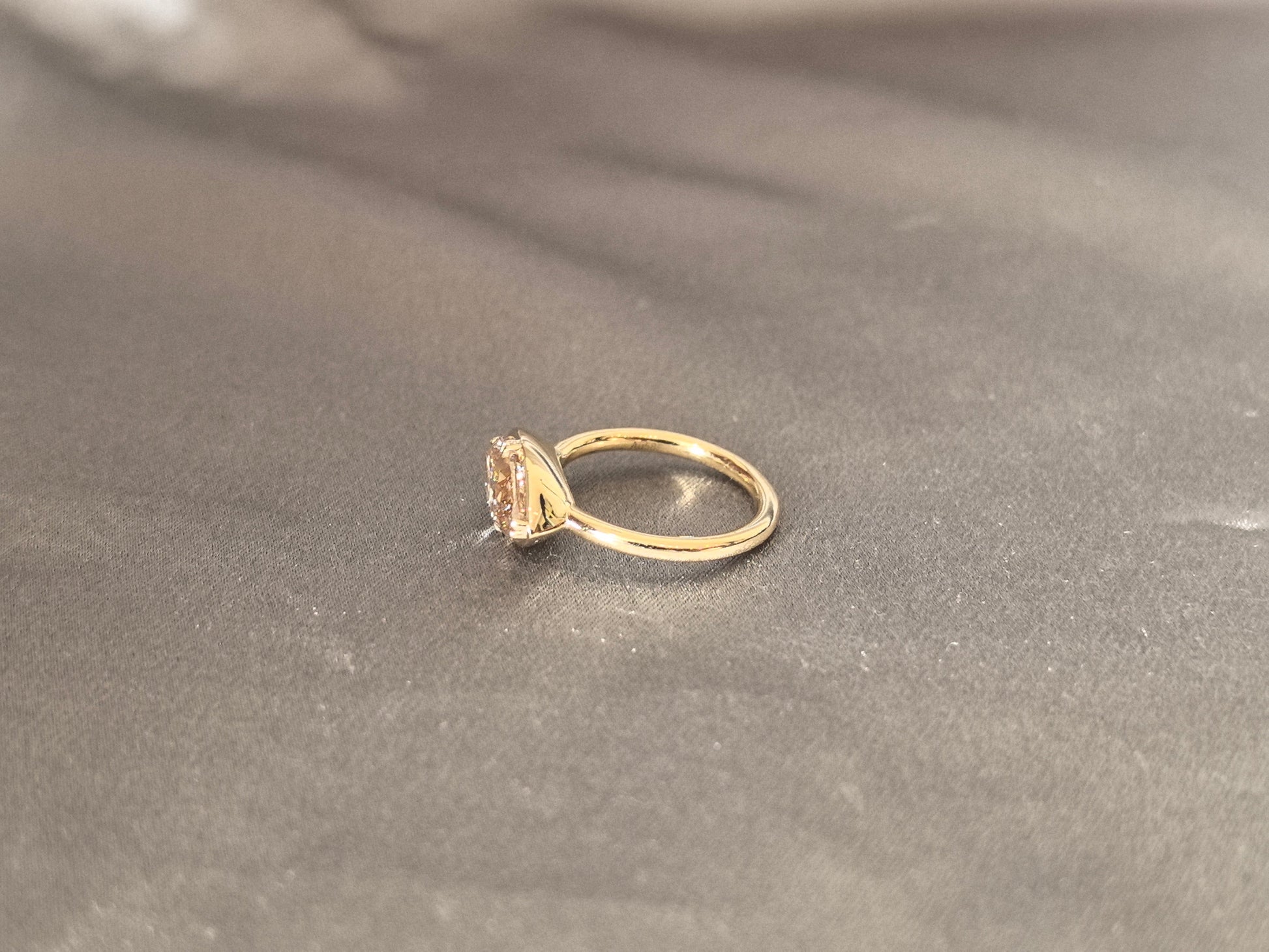 Marquise Cut Lab Diamond Solitaire Ring - Prong-Set - East-West Diamond Ring
