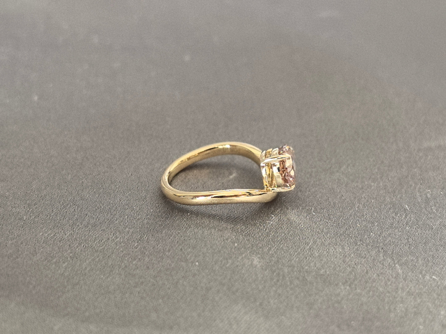 Pear-Shaped Lab Diamond Ring - East-West Setting - Everyday Luxury Ring