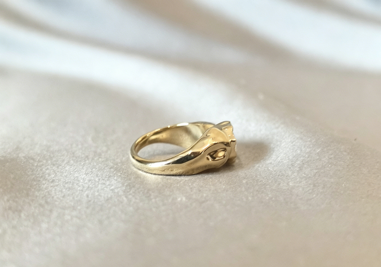 Organic sculptural gold solitaire ring - Molten bezel-set oval lab diamond ring - Secure bezel-set