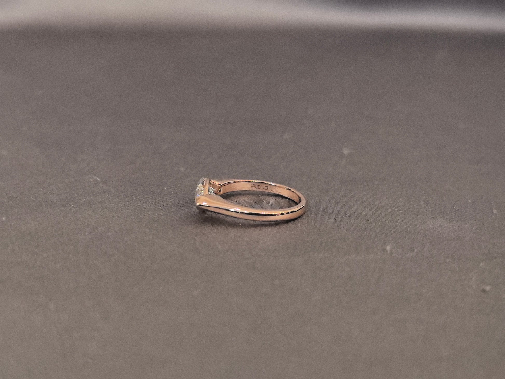 Horizontal Marquise Diamond Ring - Modern Solitaire - 1 Carat Lab Grown Diamond