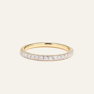 Lab Grown Diamond Pav鑼?Wedding Band